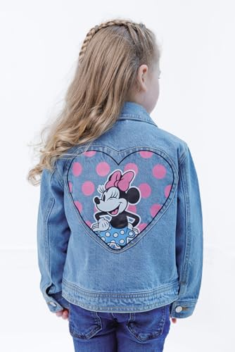 Disney Junior Girls Denim Jacket Toddler to Big Kid Sizes (2T - 14-16)4