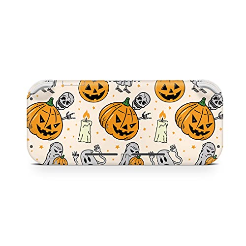 Sticker Pumpkin pour Switch Lite évite les rayures grâce au vinyle de protection 3M - 4