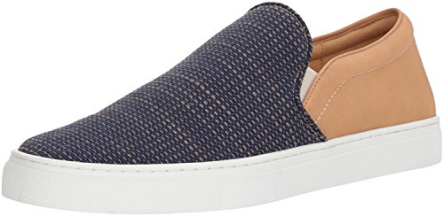 Donald J Pliner Men's Albin Sneaker, Navy, 7.5 Medium US