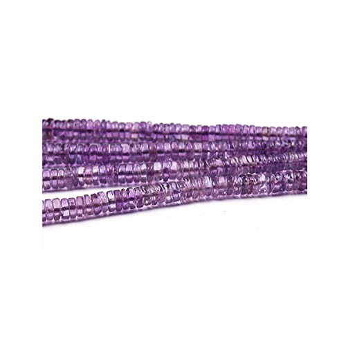 Améthyste perles rondes de 6-7mm et grenat heishi pour vos ateliers DIY de bijoux
