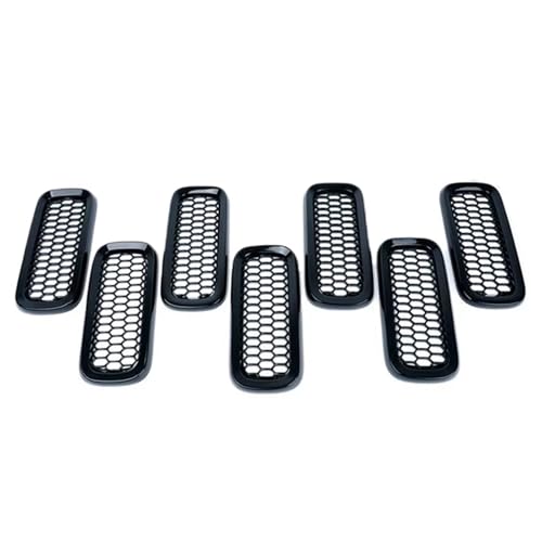 Grille Avant Inserts pour Jeep Renegade 2015-2017 Protège Radiateur ABS