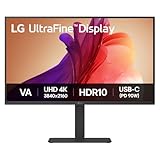 LG 32U720A 31.5” 4K UHD Ultrafine Monitor, VA Display, DCI-P3 90%, HDR10, USB-C 90W PD, 3-Side Borderless, LG Switch, Tilt/Height/Swivel Adjustable Stand – Black
