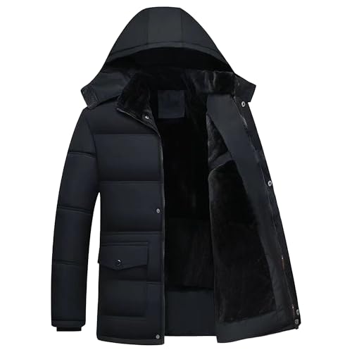 Veste matelassée homme à capuche, coupe ample idéale pour le quotidien