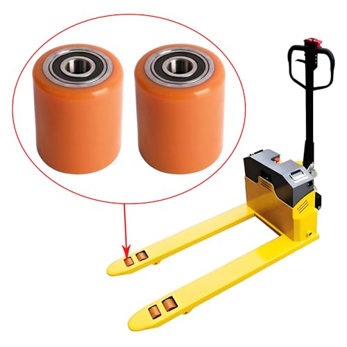 Image of 2 PCS Load Wheel Kit Compatible with Big Joe Model E30 EZ30 Pallet Jack 1115-133000-40 111513300040