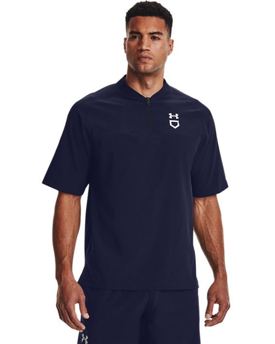 Under Armour Mens Utility Short Sleeve Cage Jacket - Water Repellent Apparel