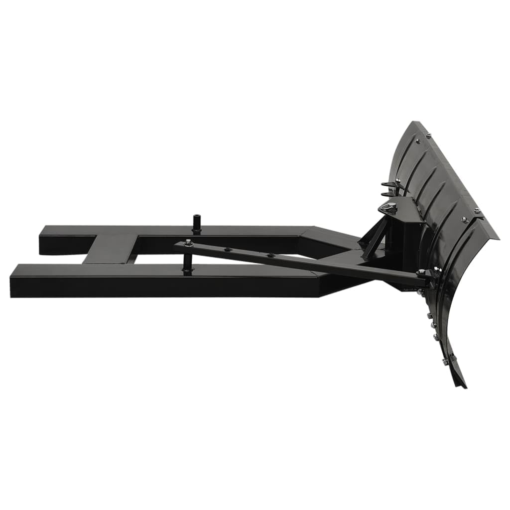 vidaXL Chasse-Neige pour Chariot élévateur 150x38 cm Noir