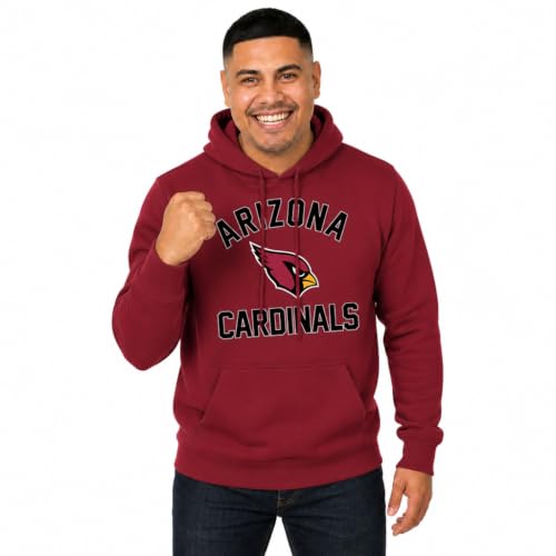 Image of Team Fan Apparel NFL Gameday Hoodie Pullover Sweatshirt for Men and Women