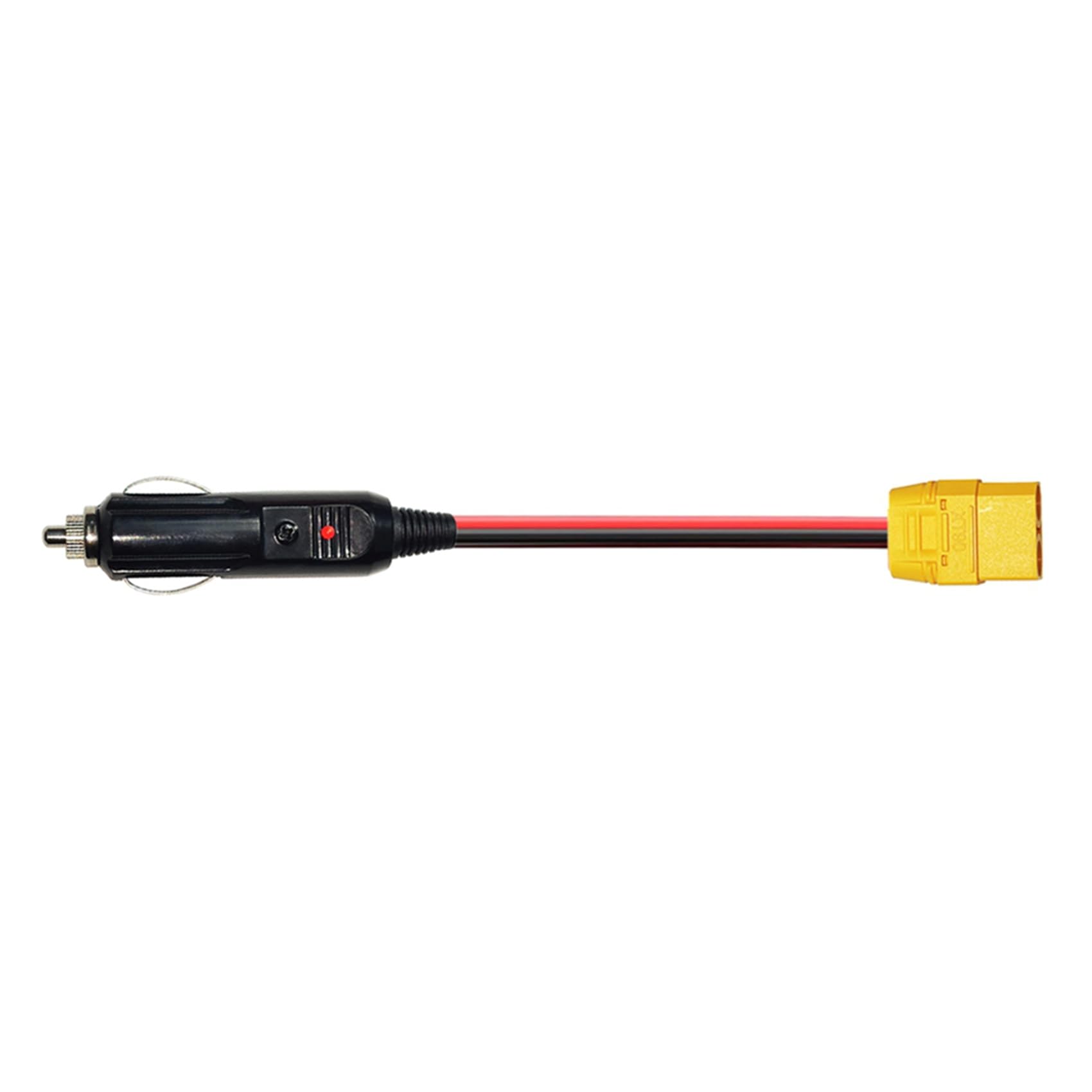 5 cavi di ricarica per accendisigari, XT90 femmina a presa accendisigari, per generatore solare, 14 AWG, 12 V
