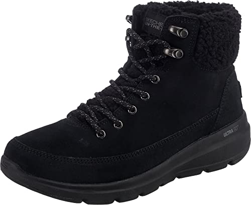 Skechers womens Boots,Black,9 M US