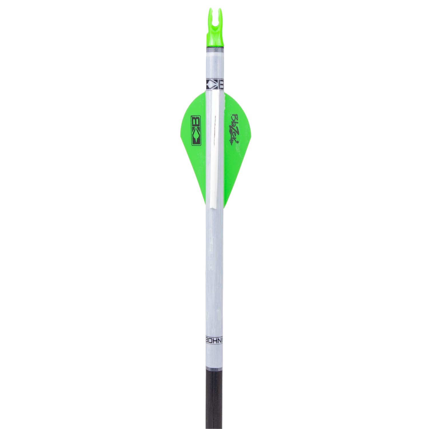 Bohning Blazer Quickfletch (6-Pack), Neon Green,White