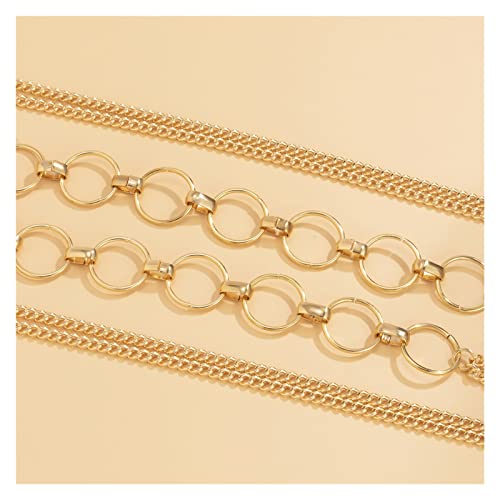 Sexy Geometric Bra Chain Ladies Simple Gold Bikini Chain Belt Body Jewelry Party4