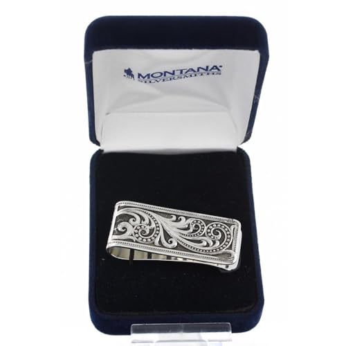 Image of Montana Silversmiths Made in the USA Western Lifestyle Money Clip (Western Lace)