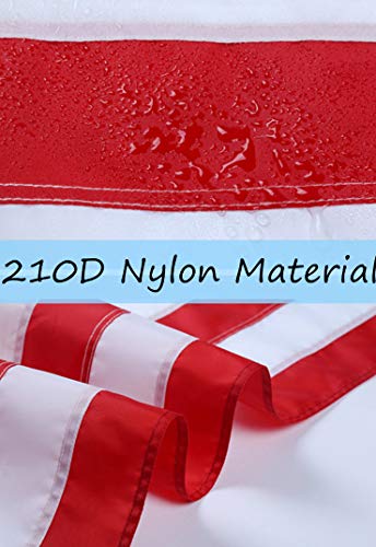 Duduta 2X3 Feet American Flag Nylon Usa Flag Outdoor Indoor Us Flag Embroidered Stars Sewn Stripes Brass Grommets #TOP4