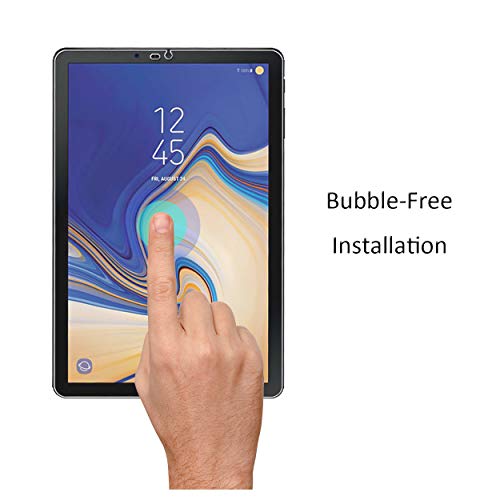 Image of Orzero (2 Pack) Tempered Glass Screen Protector Compatible for Samsung Galaxy Tab S4 2018 T835 /T830, HD 2.5D Arc Edges 9 Hardness Anti-Scratch Full-Coverage