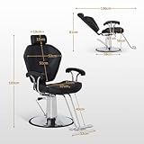 Zoom IMG-2 barberpub sedia da parrucchiere con Zoom IMG-2 barberpub sedia da parrucchiere con