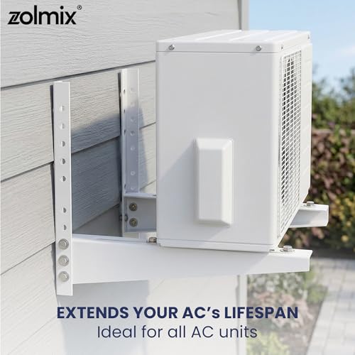 Image of ZOLMIX Ac Stand | Heavy Duty, Rust Proof, Supports Up to 220kg | Pack of 1