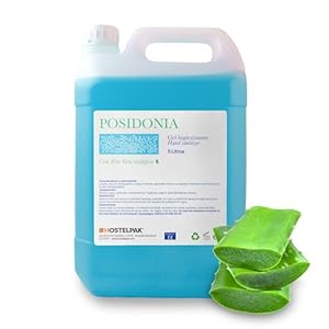 Hostelpak Posidonia Handdesinfektionsgel mit Aloe Vera 5L