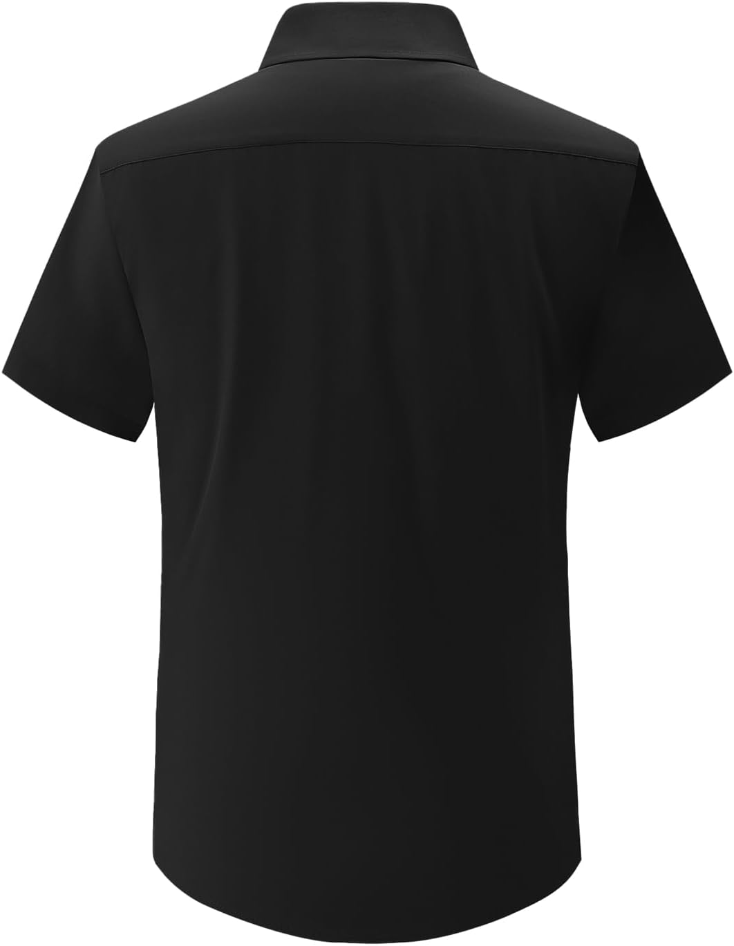 Dress Shirts for Men Big and Tall (XL Big-6XL Big Tall) Button Down Short Sleeve Business Casual Collared Shirt