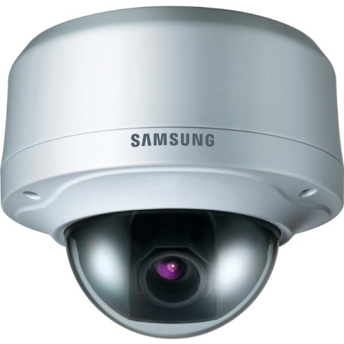 Samsung SCV-3080 – Cámara de vigilancia (Interior y Exterior, Alámbrico, Almohadilla, Techo, Marfil, Aluminio, De plástico)