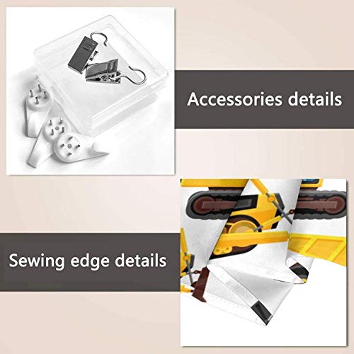 image for JJLIN Heavy Machinery Vehicles Pattern Wall Hanging Tapestries Wall De