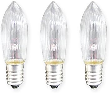 Christmas Workshop Candle Bridge Bulbs ~ 3 Pack ~ Suitable for Christmas Workshop Candle Bridge 71130 + 70730~77130