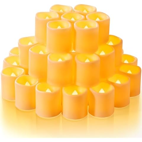 Homemory 50Pack Flameless Candles Cover