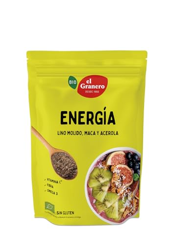El Granero Integral - Semillas Energía Bio - 200 g - Aporte Natural de Energía y Bienestar - Ricas en Fibra y Nutrientes - Apta para Veganos