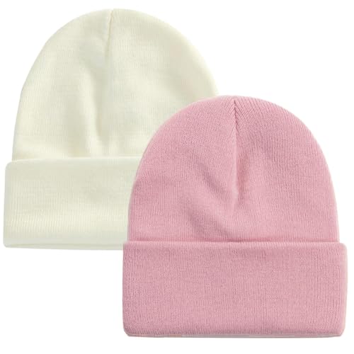 Image of ZOORON 1&2 Pack Beanie for Men Women Slouchy Beanie Hats Winter Knit Caps Soft Ski Hat Unisex
