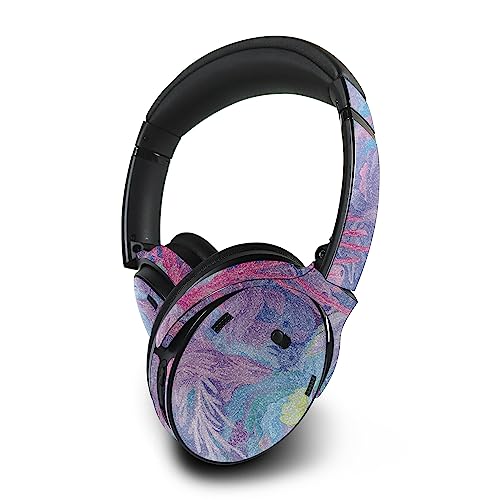 Image of MightySkins Glossy Glitter Skin Compatible with Bose QuietComfort 45 Headphones Dreamy Reef | Protective, Durable High-Gloss Glitter Finish | Easy to Apply | Made in The USA