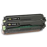 YELLOW YETI CLT K504S 504S Cartucce di Toner Compatibile con Samsung Xpress CLP-415 CLP-415N CLP-415NW CLX-4195 CLX-4195FN CLX-4195FW CLX-4195N SL-C1810W SL-C1860FW Nero, 2-Pack