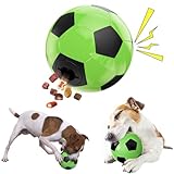 Frutasky Dog Treat Ball - 4.61Inch Interactive Treat Dispenser for Large & Small Dogs, Giggling Sound, Keeps Dogs Busy