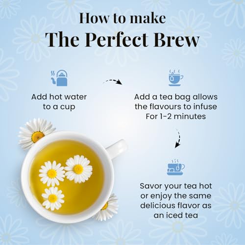 Image of Twinings Camomile Tea - 10 Teabags, Herbal Infusion Tea - Chamomile, 10 Gram