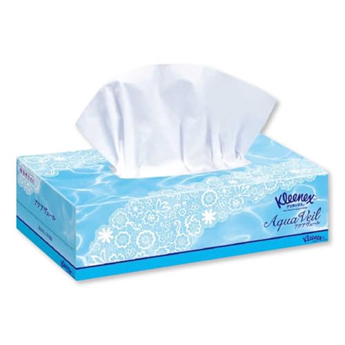 クリネックス ティシュー アクアヴェール 50箱(5箱パックx10パック入)