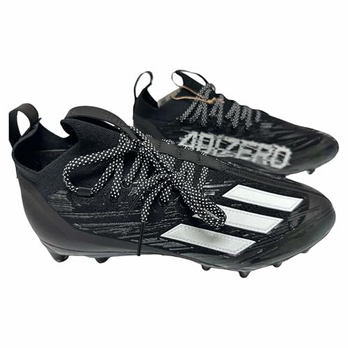 Adidas Men's Adizero Primeknit RFS Football Cleats Shoes Black/White/Grey/Purple Haze #HP8861 - Size Men's 16
