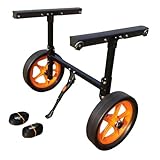 PRMTYUP Tragbarer Kajakwagen, Faltbarer, Robuster Bootswagen, Zum Transport Von Kanus, Paddleboards,...