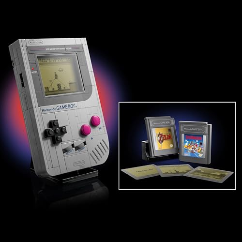 Image of LEGO Game Boy Model Building Kit, Gamer Gift for Adult Nintendo Fans 72046