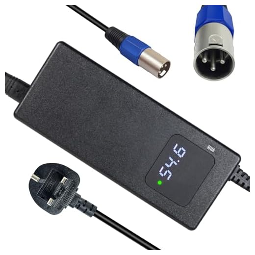 54.6V 2A Fast Charger for Lithium Batteries