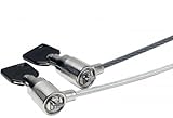  Dacomex Double Antivol à clé pour Ordinateur portables