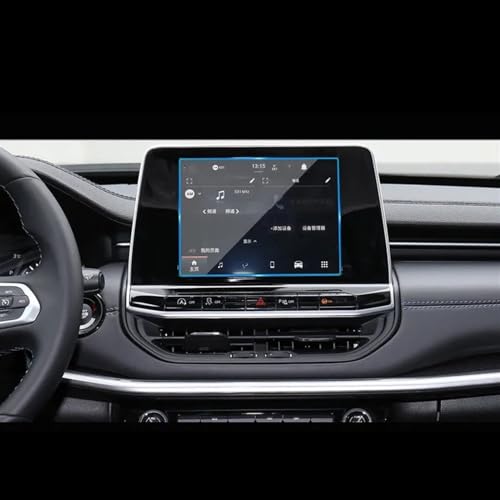 Láminas Protectoras de Pantalla para Jeep Compass 2021 de 10,1 a 8,4 Pulgadas, Protector de Pantalla para el Centro de navegación del Coche, película de Vidrio Templado para el Interior del Coche.