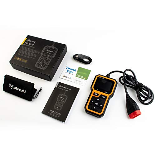 AstroAI Multi-Functional OBD2 Scanner, BAT Check, Auto OBDII Check Engine Car Code Reader Diagnostic Tool-Graphing Vehicle Battery Status
