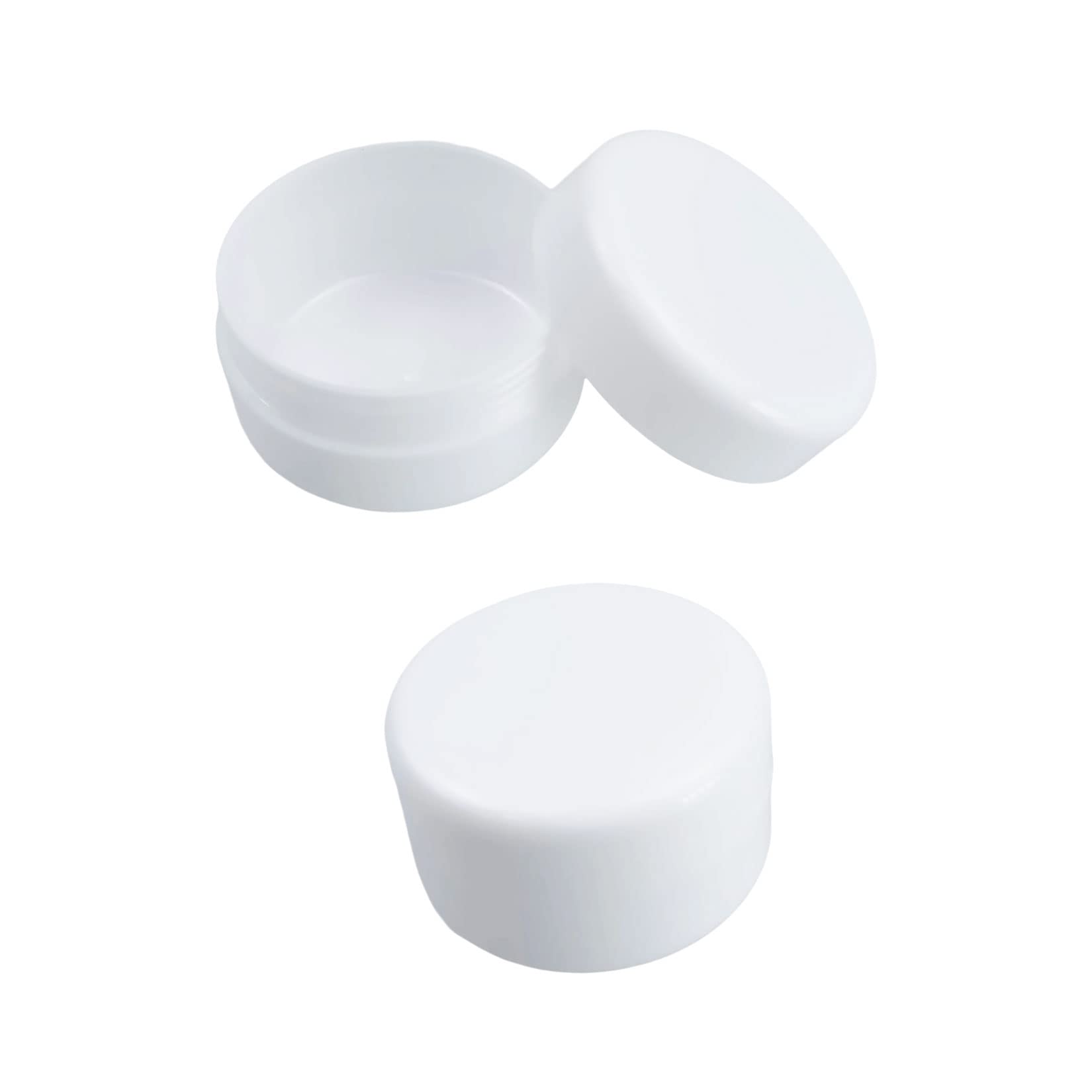 Travel Pots with Lids 2PCS 50ml Travel Containers for Toiletries and 1 Mini Spatula - Image 4