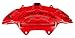ACDelco GM Original Equipment 172-2647 Red Front Driver Side Disc Brake Caliper Assembly