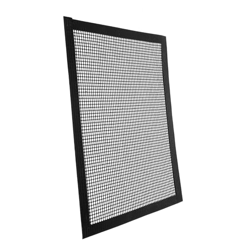 Abaodam Outdoor Non Stick BBQ Grilling Mat Reusable Mesh Barbecue Accessories Durable Tear Resistant BBQ Grill Mat for Cooking