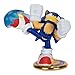 AKEDO Sonic The Hedgehog Versus Pack with Sonic and Knuckles, Mini Collectable Battling Action Warriors, 2.25 Inches Tall, Contains 2 Battle Controllers