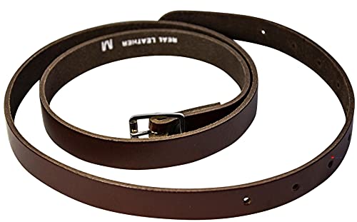 Sporran Leather Strap Belt Plain Brown 3/4