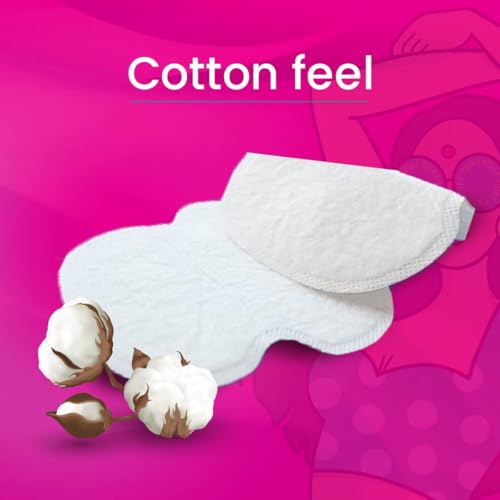 PINQ POLKA Sweat Pads For Underarms For Women & Men | Armpit pads| Prevents Stains |Absorbs Sweat & Unpleasant Odour | Breathable - 56 Pcs - Image 5