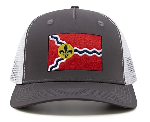 Image of International Tie City Hat for Men and Women, Adjustable Snapback Trucker Baseball Cap with Embroidered Patch