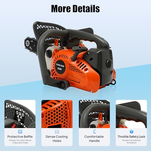 25.4cc 12 Inch Gas Chainsaw
