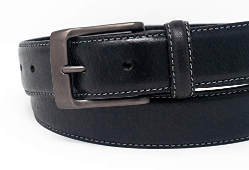 Ashford Ridge Mens 32mm Full Leather Suit Trouser Belt3