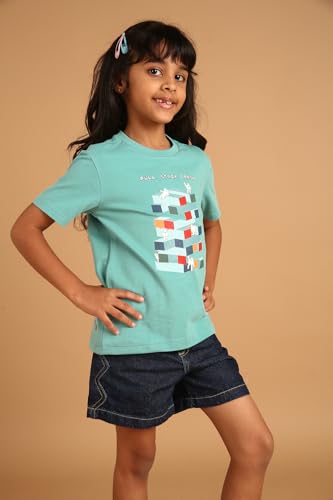 Image of Pilolo Kids Pocket Denim Shorts for Girls